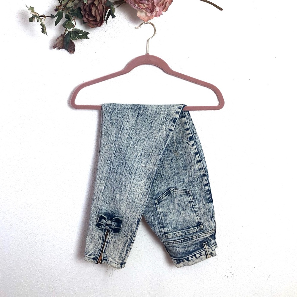 Cap Ferrat Vintage Grunge Mom High Rise Jeans S/M